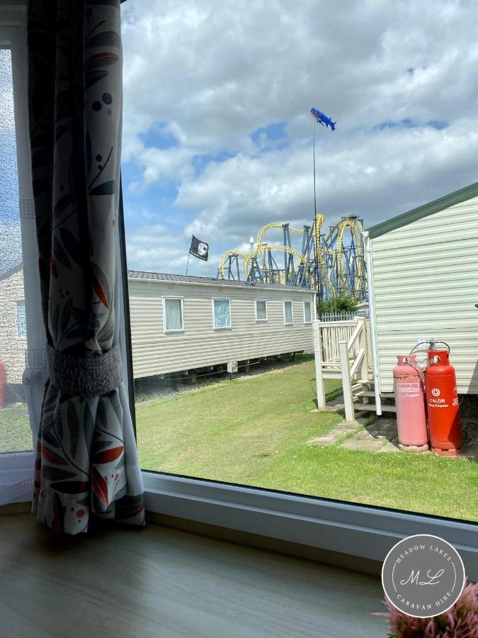 Coral Beach - Row 73 Van 2, Central Heating, Wifi, Bed Linen - Meadow Lakes Caravan & Lodge Hire Ingoldmells Exterior photo